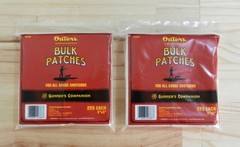 Outers Bulk Cotton Patches; 2pk; 450 Patches; 3″ x 3″; All Gauge Shotguns; 42388