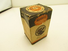 Vintage Marble’s Gun Cleaning Patches box for .38 & .45 cal