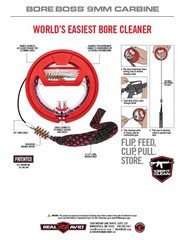 Real Avid Bore Boss Gun Cleaning Kit, 9mm , AVBB9MM-CAR