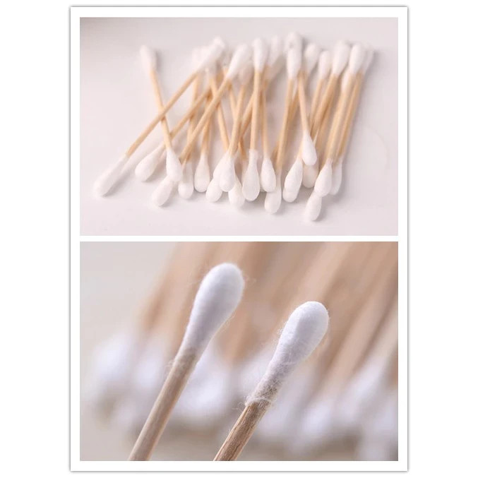 1000 PCS 6-Inch Lint-Free Gun Cleaning Swabs – Bamboo Handle Cotton
