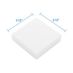 Pack of 1000 2.12” x 2.12” Square Gun Cleaning Patches Professional with Box