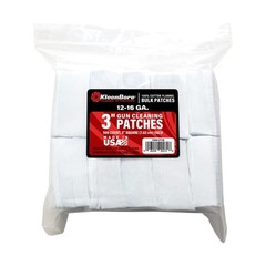 KleenBore 100% Cotton Patches, from 7/8″ to 4″ square, Bulk Packs, FREE SHIPPING