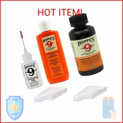 Hoppe’s Oil Combo Pack – No. 9 Precision Bundled with 2-1/4 oz Refill 2oz No 9 C