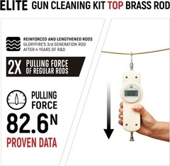 Gun Cleaning Kit with Organized Accessories for Pistol & Shotgun Care