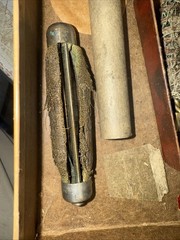 Gunslick Vintage Shotgun Cleaning Kit AS SHOWN Otters Labs Wood Man Cave Item