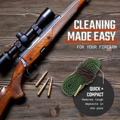 Reusable Portable Gun Snake Cleaner for .223 and More – Time-Saving Solution