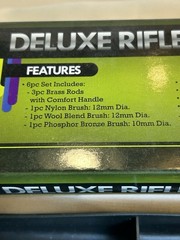 SE Deluxe Rifle Cleaning Brush Kit 6 Piece