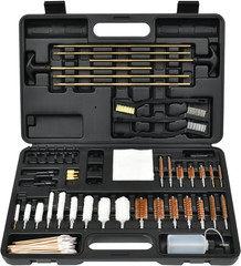 Universal Gun Cleaning Kit with Brushes, Rods & Accessories for Men