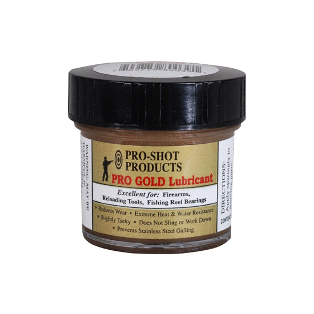 PRO-SHOT PRODUCTS Pro Gold Grease Lubricant 1oz Jar (PGL-1)