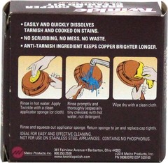 Brass and Copper Cleaning Set – Quick Stain Removal for Metal Surfaces