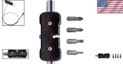 Essential T-Tool: Multi-Function Bit Driver with Included Storage for Bits