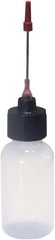 Hicet 2 Bottles -1 OZ Size with Stainless Needle tip 1 Ounces, Clear