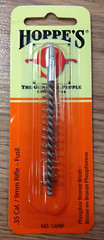Hoppes Phosphor Bronze Brush .35 Cal. Caliber 9mm Rifle Fusil Gun Care #1309P
