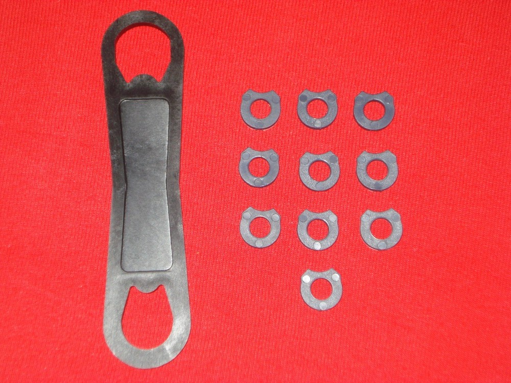 PMC Defense 1911 BARREL BUSHING WRENCH & (10) 1911 RECOIL BUFFERS
