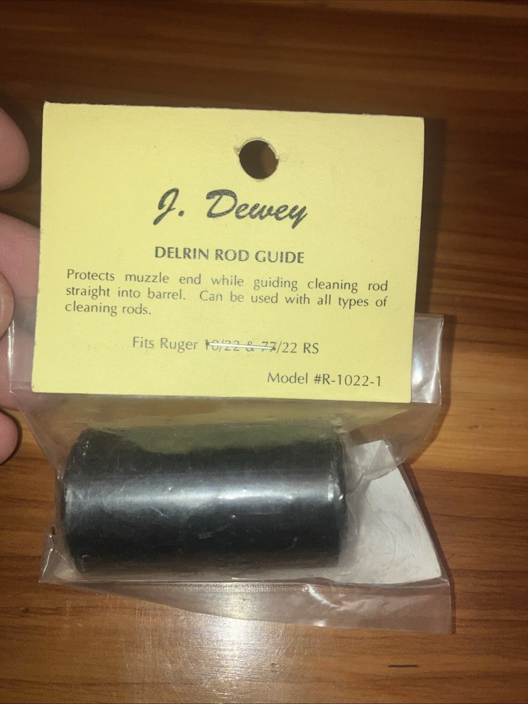J. Dewey Ruger 10/22 & 77/22 Standard Barrel Delrin Rod Guide R-1022-1