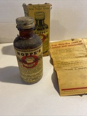 VTG Hoppes No. 9 Gun Bore Nitro Cleaning Solvent ORIGINAL BOX Instruction + Tin