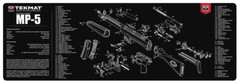 TekMat Long Gun Cleaning Mat MP5