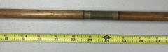 Vintage Wood & Brass 3 Piece Shotgun Cleaning Rod With Tip