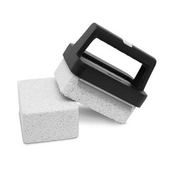 Weber Griddle Cleaning Kit, 8‑Piece – Heavy‑Duty Griddle Scraper, (Pack of 1)