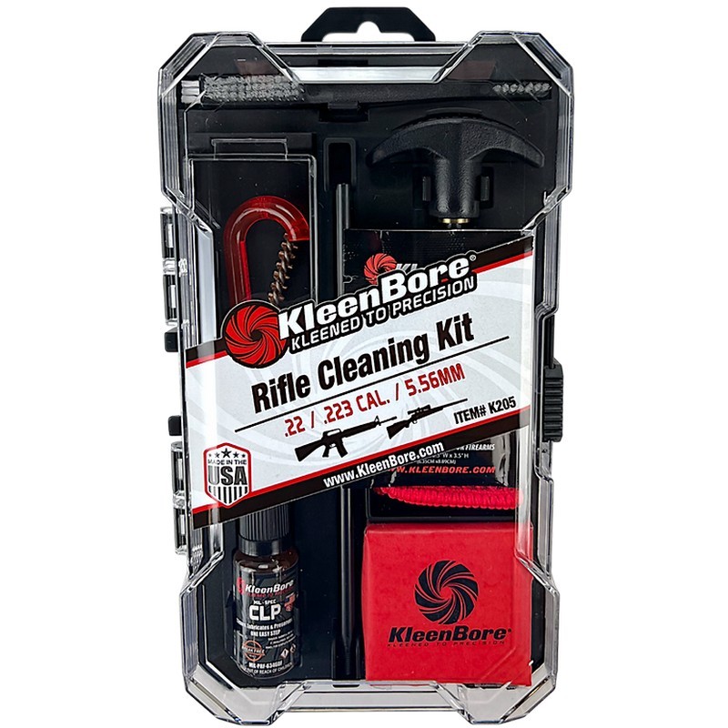 KleenBore K205 Rifle Cleaning Kit for .22/.223/5.56mm