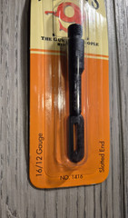 Hoppes Gun Cleaning NEW 16/12 Gauge Slotted Rod End