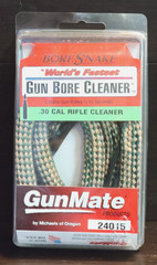 GunMate Bore Snake .30 Cal Rifle Cleaner #24015