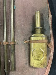 Ol’ Sarge Gun Cleaning Kit Handmade Tool Roll Period Correct USED Missing Handle