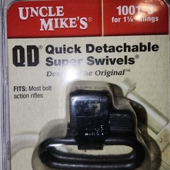 Uncle Mike’s QD Type Swivels 1¼” 1001-3 Quick Detatchable NEW IN PACKAGE!