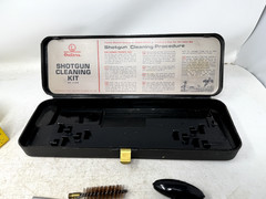 Complete Shotgun Cleaning Kit + Case Includes Oil, Solvent, Brush & Extensions