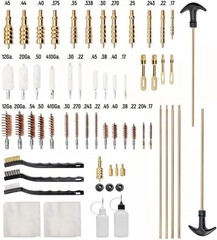 Universal Gun Cleaning Kit Gun Brushes for Rifles Pistol Handguns Shotguns w/Box