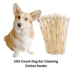 Cotton Swabs To Clean Jewelry Guns Pets Ears Key Boards Cameras 100 Pcs 6 Inch