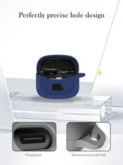 Case for JBL Tune Buds2 Earbuds,Soft Protective, Silicone Case Cover with