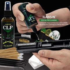 Bore Cleaner CLP Oil Needle+Spray,Cleaning Kit,12Ga/5.56/9mm Cleaning Snake,C…