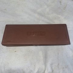 RARE Vintage Hoppe’s Gun Cleaning Kit-Brown Plastic Case for Shotgun (SGOU)