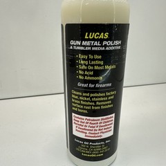 Lucas Oil 10880 Gun Metal Polish And Tumbler Media Additive 16 Ounce