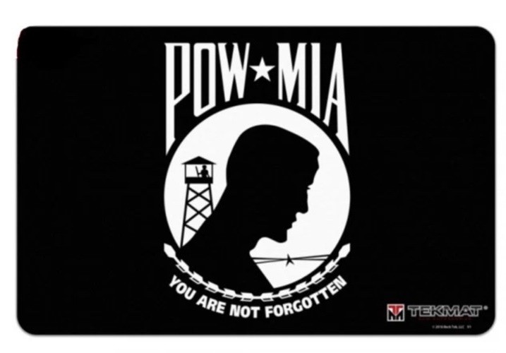 TekMat POW MIA GUN CLEANING MAT – 11″ X 17″ Inches