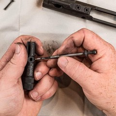 Bolt Carrier Cleaning Tool for .223 and 5.56 Rifles with T-Handle Feature