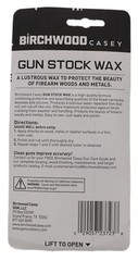 Birchwood Casey Gun Stock Wax, 3 oz.