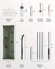 Ultra Premium Gun Rifle Cleaning Mat Accessory with Print with cleaning Kit