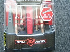 Real Avid Accu-Punch Hammer & Roll Pin Punch Set With Pin Alignment Tool