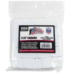 Pro Shot Cotton Patches 1 1/8″ Square 1000 Count 22 6MM 243 6.5MM 270 Ships free