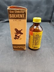 Vintage OUTERS LABS “Gunslick” Gun Cleaning Solvent, Original Box