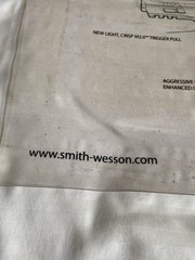 Smith & Wesson M2.0 Clear/Black Plastic Gun Cleaning Mat 16.5″ x 12″