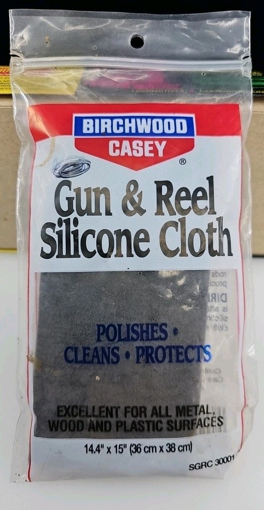Birchwood Casey Gun & Reel Silicone Cloth 11″ x 14″ For Metal & Wood