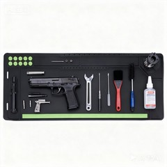 Gun Cleaning Mat, Anti-Slip Rubber Pistol Mat, 36″x12″ Pistol Cleaning Pad