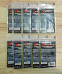 KleenBore Silicone Gun & Reel Cloth; Lot of 10 Cloths; 100 Sq Inches; GC-220P
