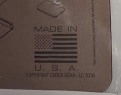 Springfield XD Armorers Cleaning Bench Mat