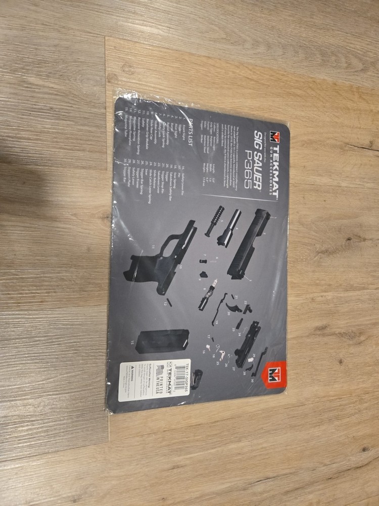 TekMat Sig Sauer P320 11×17 Gun Cleaning Mat