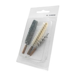 3pcs Rifle .22Cal 8mm 9.3mm Cal. Cleaning Kit Cleaner Brush internal thread 5-40