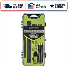 Breakthrough Clean Technologies Universal Rifle Cleaning Kit with All In One CLP